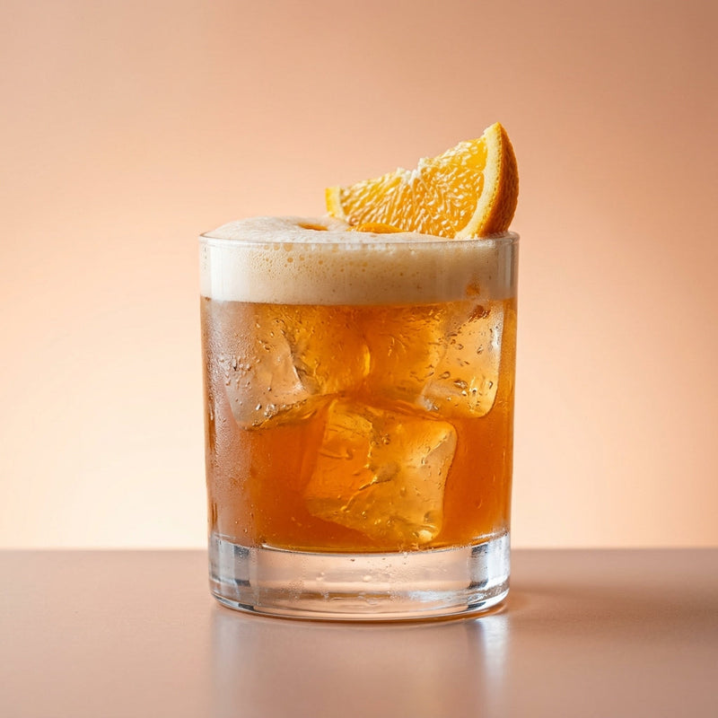 Foamy Boulevardier Brûlée
