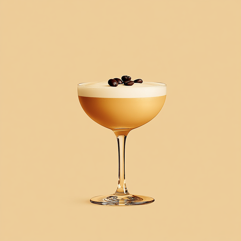 A photo of the Tequila Wake-Up Call cocktail containing Milagro Reposado Tequila, Mr Black Cold Brew Coffee Liqueur, Freshly squeezed lime juice, Fee Brothers Fee Foam Egg White Alternative in a Martini.