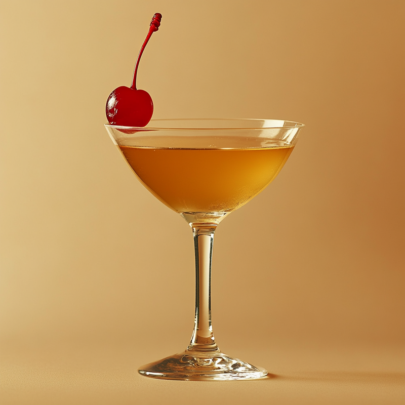 A photo of the Moonshine Martini cocktail containing Beefeater London Dry Gin, Luxardo Maraschino Liqueur, Noilly Prat Dry Vermouth, Pernod Absinthe in a Coupe.