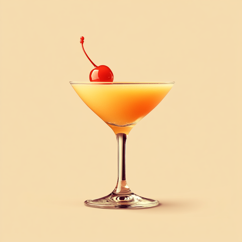 A photo of the Pineapple Parlay cocktail containing Beefeater London Dry Gin, Luxardo Maraschino Liqueur, Fresh pressed pineapple juice in a Martini.