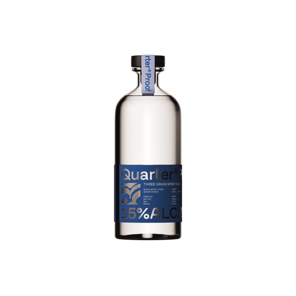 Bottle Image for Quarter Proof Three Grain Vodka