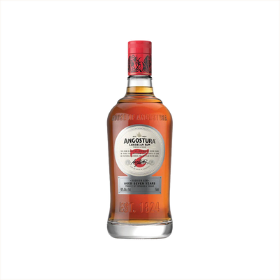 Bottle of Angostura 7 Year Old Rum. 