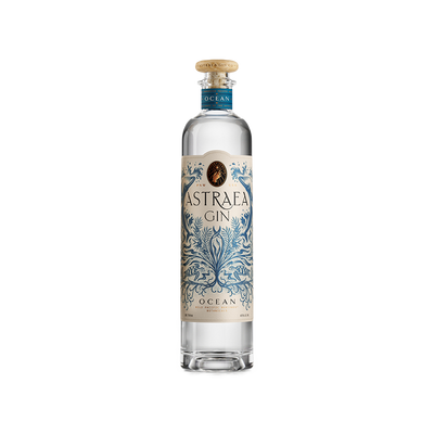 Bottle of Astraea Ocean Gin.