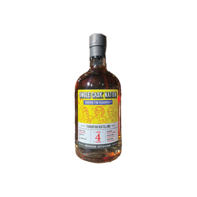 Bottle Image for Single Cask Nation Thornton Kosher for Passover 4 Year Rum Cask 236 product image
