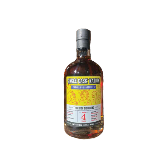 Single Cask Nation Thornton Kosher for Passover 4 Year Rum Cask 236