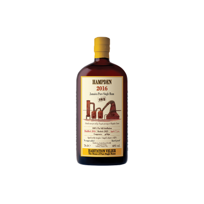 Bottle Image for Habitation Velier Hampden OWH 2016 7 Year Rum product image
