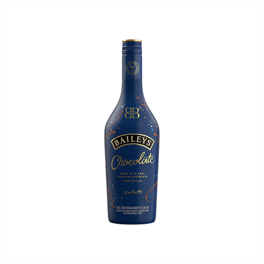 Bottle of Baileys Chocolate Irish Cream Liqueur.