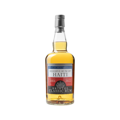 Bottle of Bristol Classic Reserve Rum of Haiti 2004.