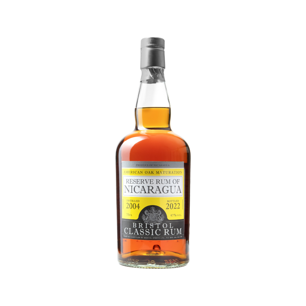 Bottle of Bristol Classic Reserve Rum of Nicaragua 2004.