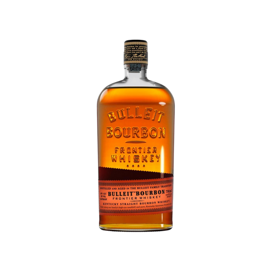 Bottle of Bulleit Bourbon.