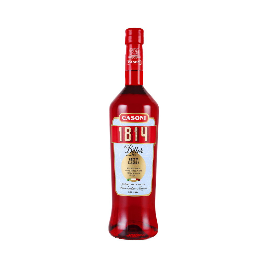 Bottle of Casoni 1814 IL Bitter Aperitivo Liqueur.