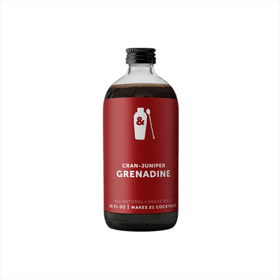 Bottle of Shaker & Spoon Cran-Juniper Grenadine. product image