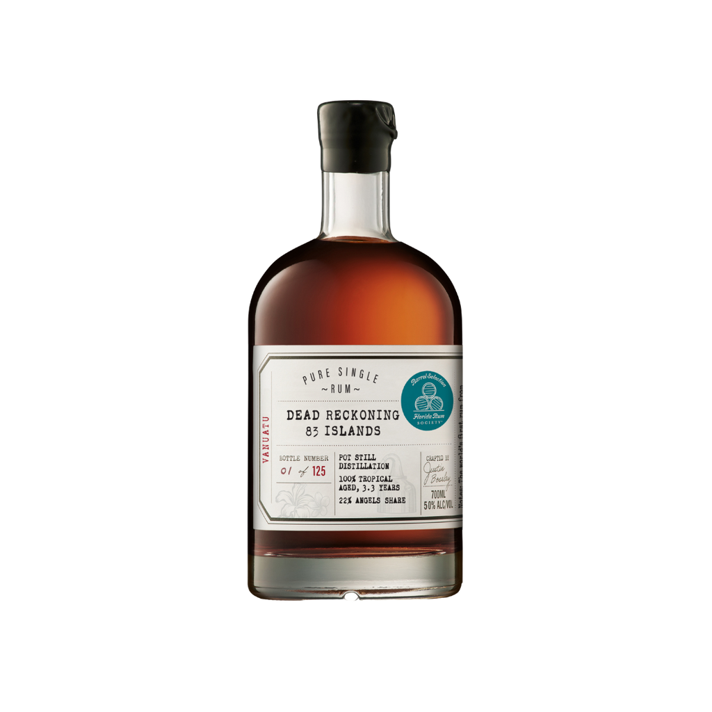 Bottle of Dead Reckoning 83 Islands Vanuatu Rum - FRS.