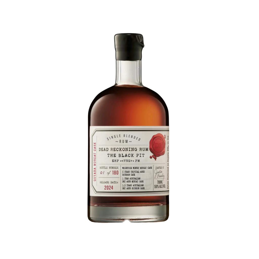 Bottle of Dead Reckoning The Black Pit Rum.