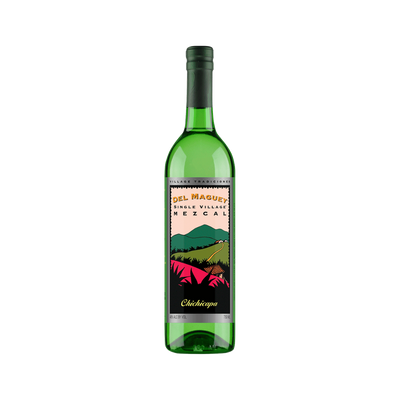 Bottle of Del Maguey Chichicapa Mezcal.