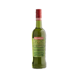 Bottle of Luxardo Del Santo Herbal Liqueur.