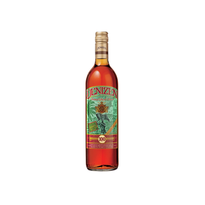 Bottle of Denizen Vatted Dark Rum.