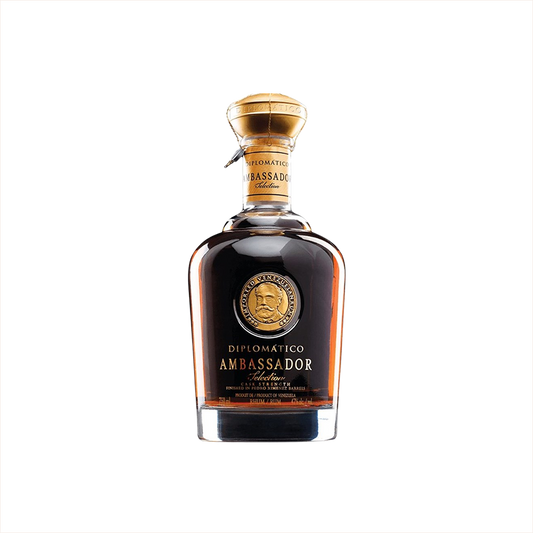 Bottle of Diplomatico Ambassador Selection Rum.