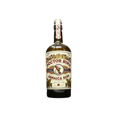 Bottle of Two James Doctor Bird Moscatel Cask Finish Rum.