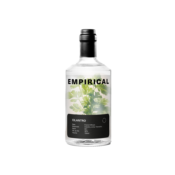 Bottle of Empirical Cilantro.