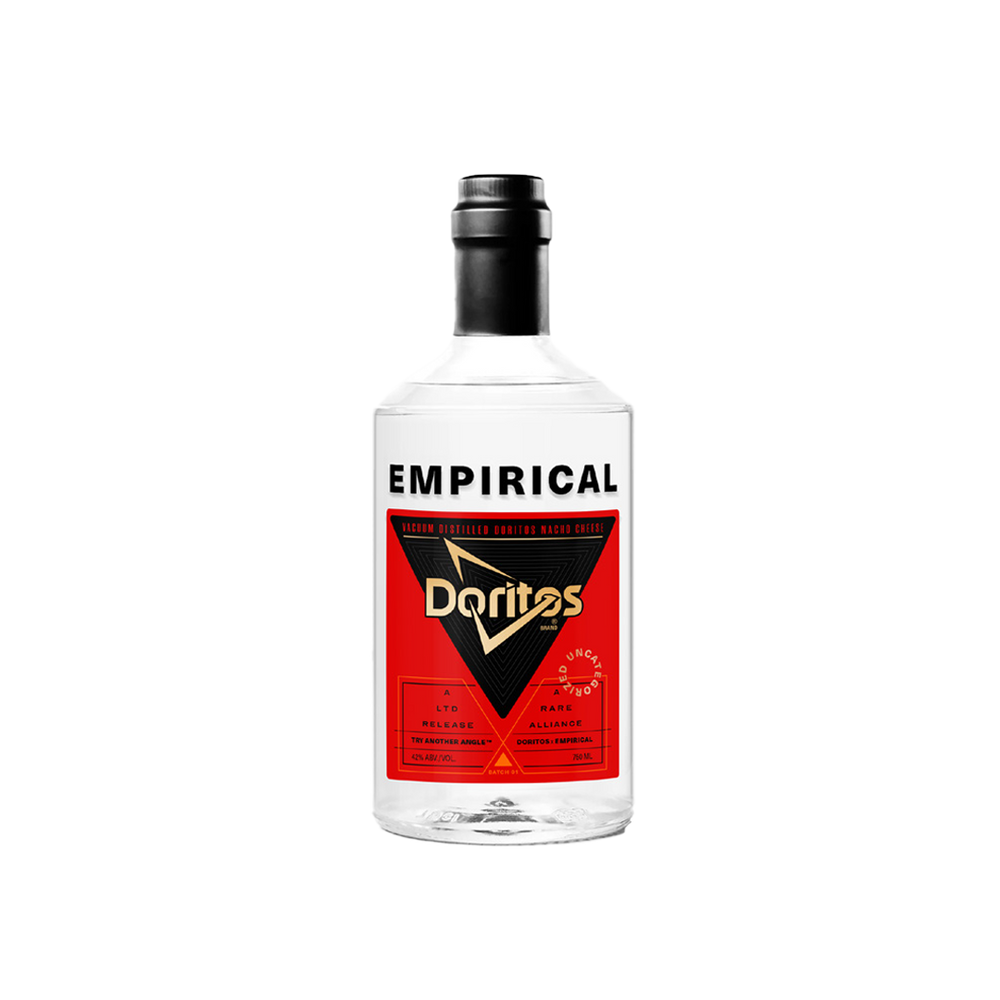 Bottle of Doritos® x Empirical alcohol.