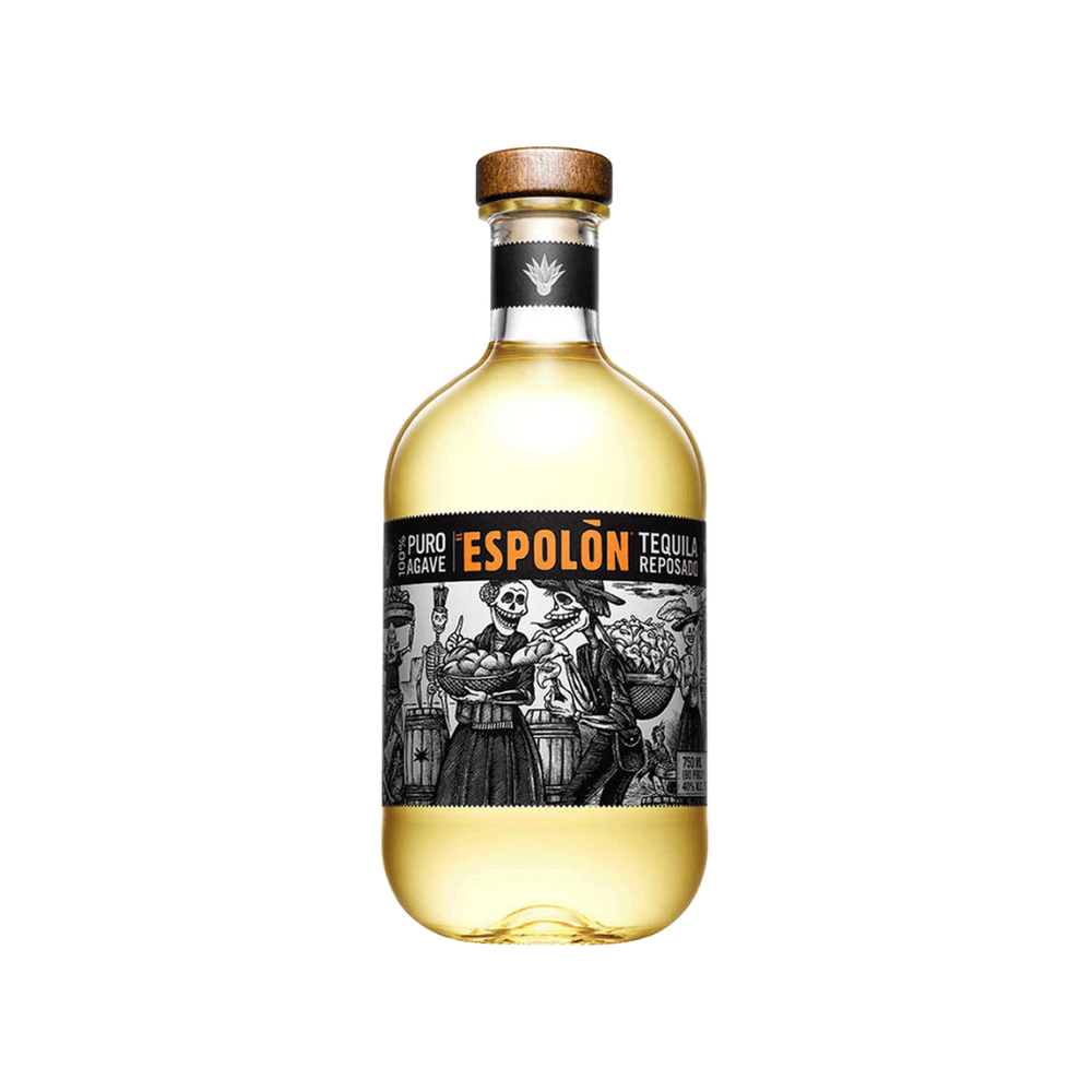 Bottle of Espolon Reposado Tequila.