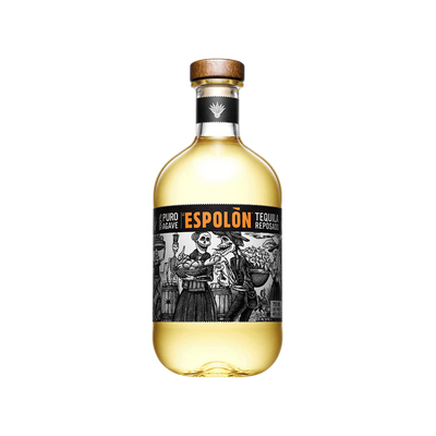 Bottle of Espolon Reposado Tequila.