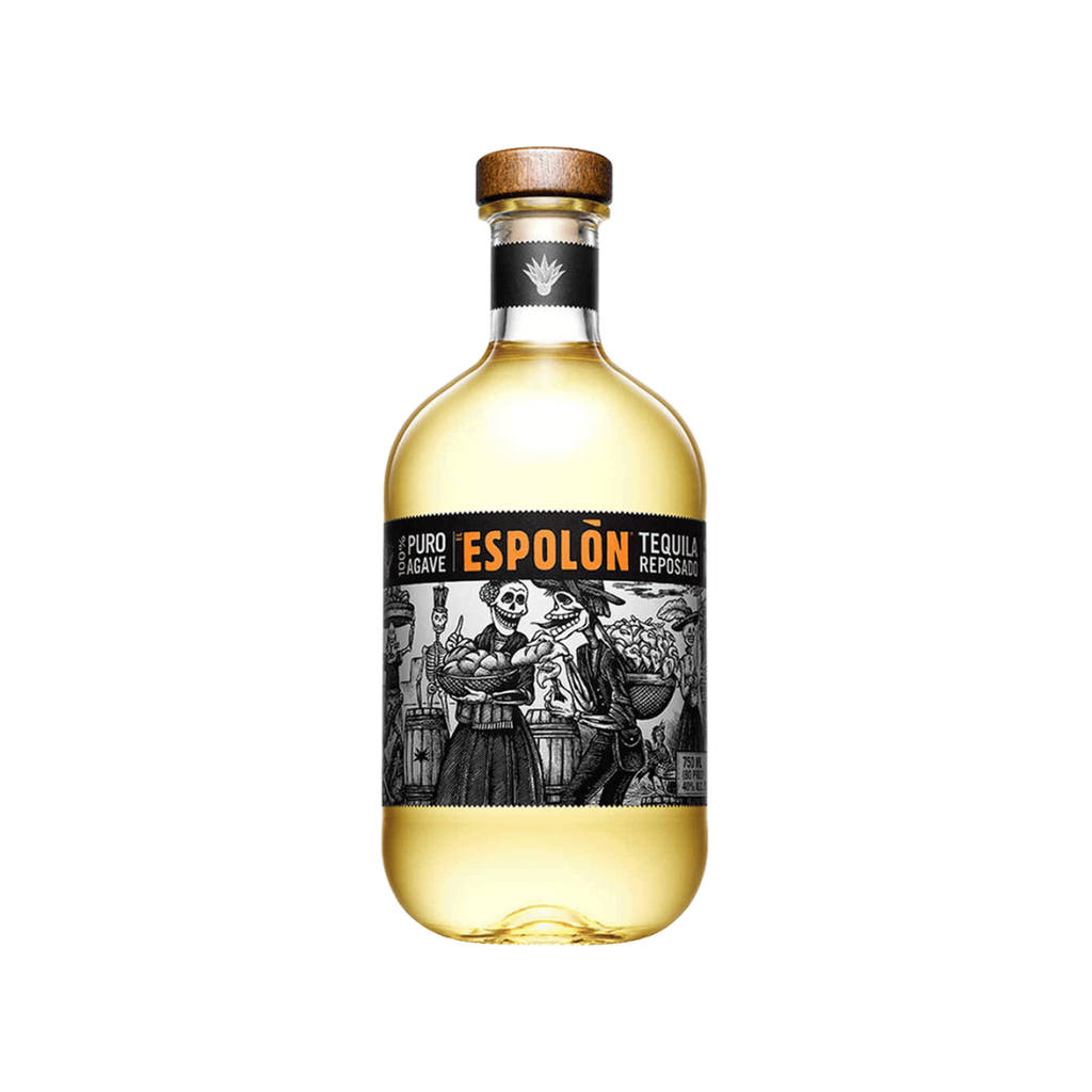 Bottle of Espolon Reposado Tequila.