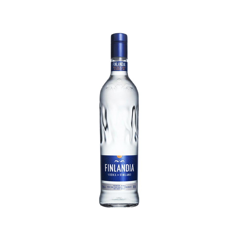 Bottle of Finlandia Vodka.