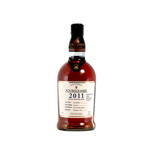 Bottle of Foursquare Exceptional Cask Selection Mark XXIV 2011.