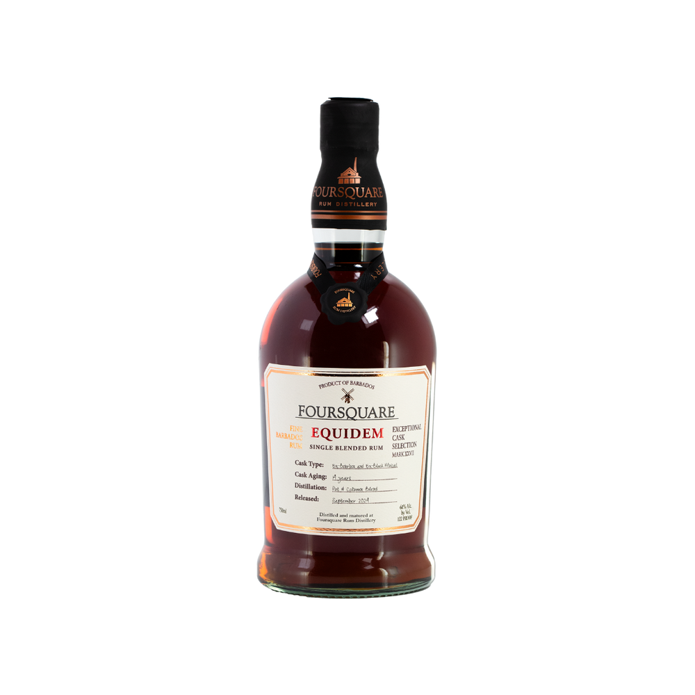 Bottle of Foursquare Exceptional Cask Selection Mark XXVII Equidem.