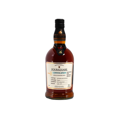 Bottle of Foursquare Exceptional Cask Selection Mark XXVIII Convocation.