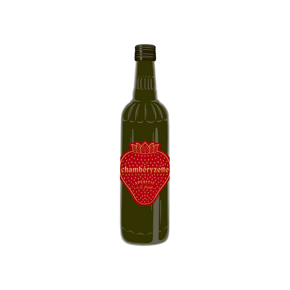 Bottle Image for Chambéryzette Strawberry Aperitif