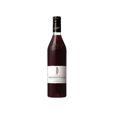 Bottle of Giffard Cassis Noir de Bourgogne.