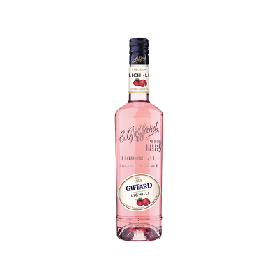 Bottle of Giffard Lichi-Li Liqueur.