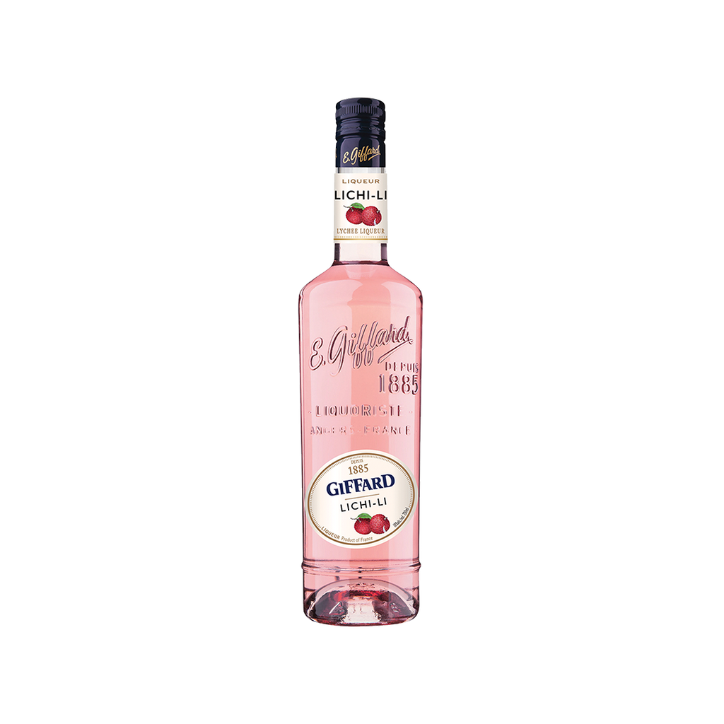 Bottle of Giffard Lichi-Li Liqueur.