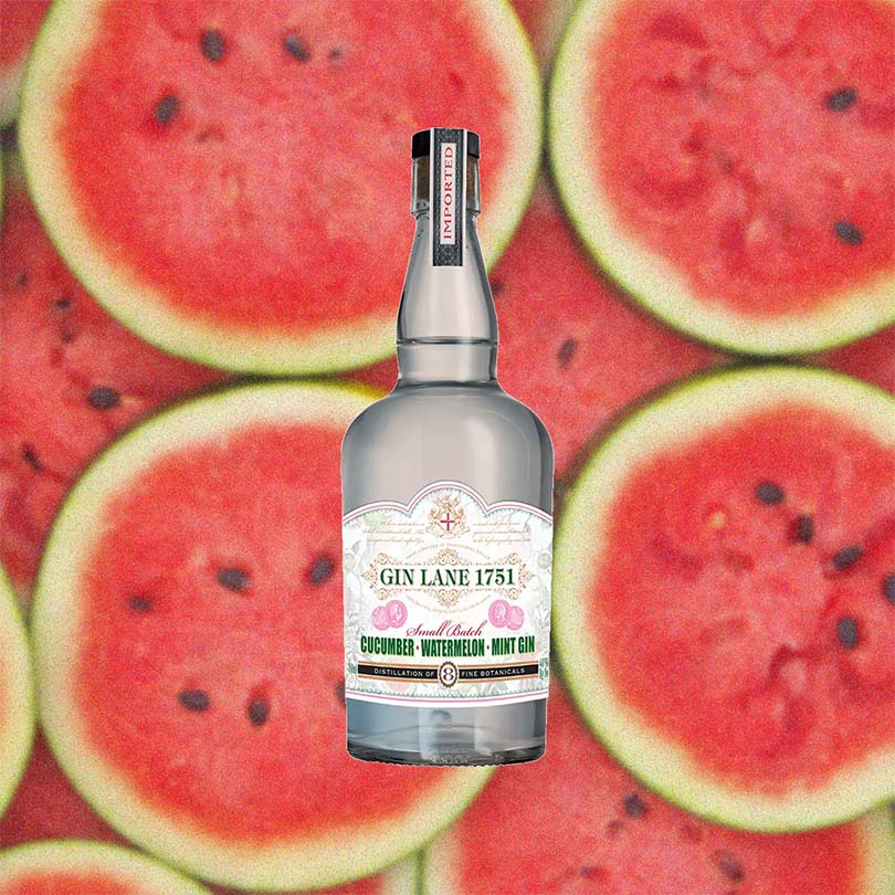 Order Gin Lane 1751 Cucumber Watermelon Mint Gin For Delivery in 2