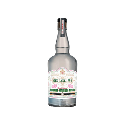 Gin Lane 1751 bottle on a white background