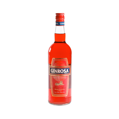 Bottle of Ginrosa Aperitivo.