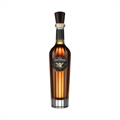 Bottle of Gran Centenario Leyenda Extra Anejo Tequila.