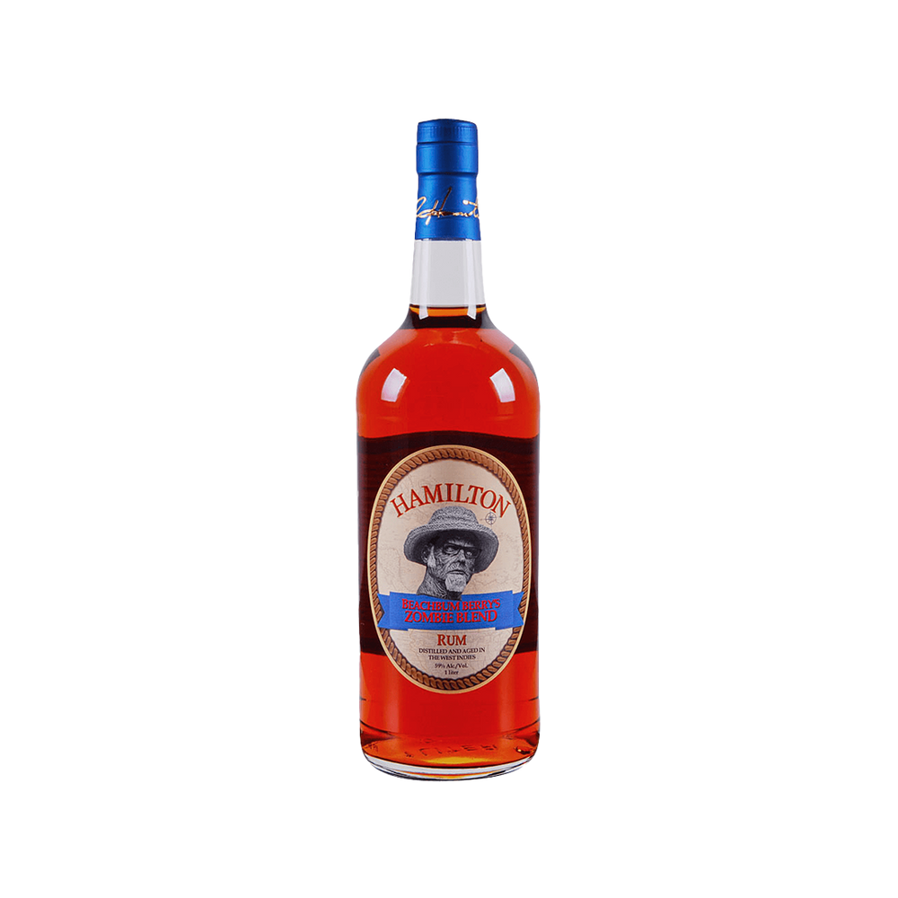 Bottle of Hamilton Beachbum Berry's Zombie Blend Rum.