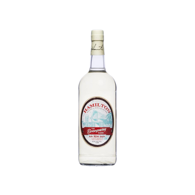 Bottle of Hamilton Breezeway Blend Rum.