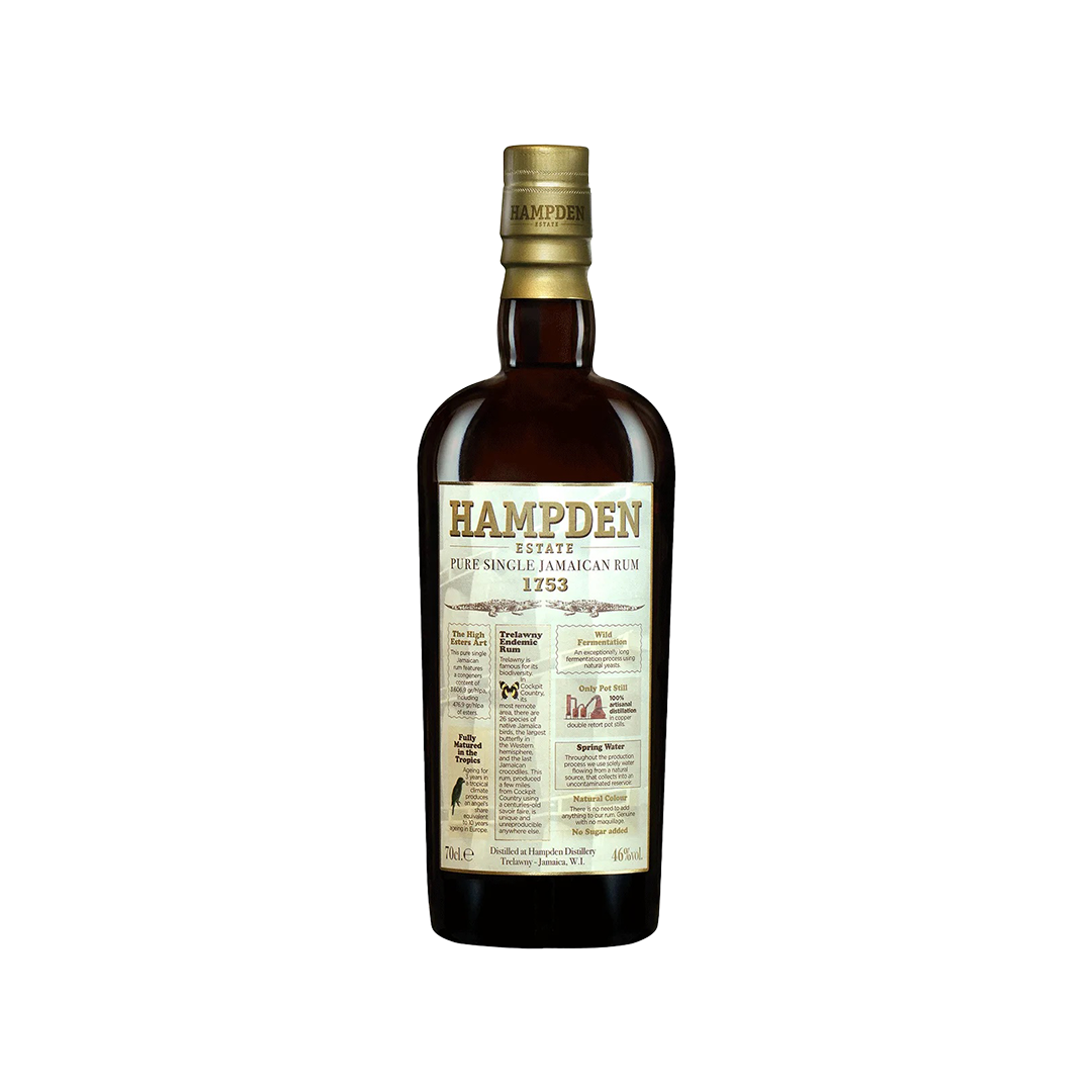Hampden Estate 1753 Pure Single Jamaican Rum | Order Online | Curiada