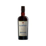 Bottle of The Hampden whisky on a white background