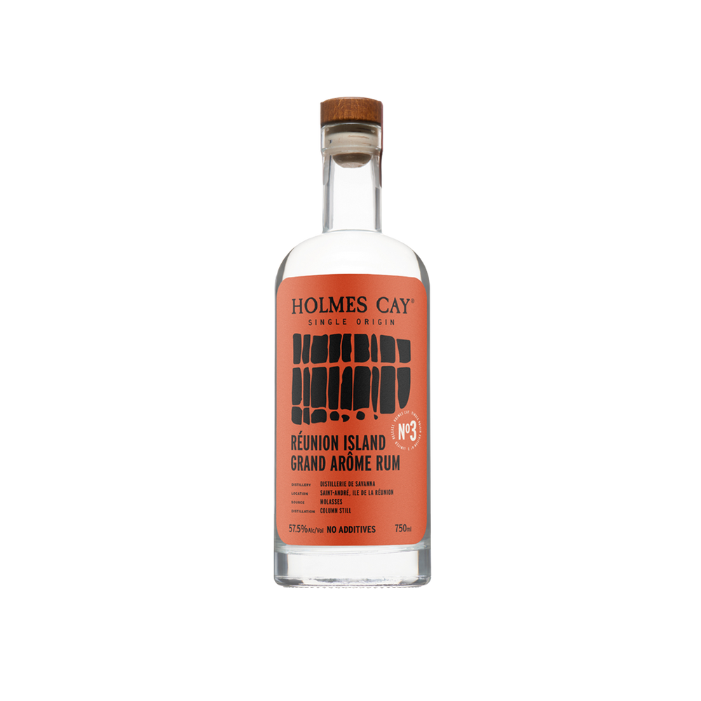 Bottle of Holmes Cay Reunion Island Grand Arome.