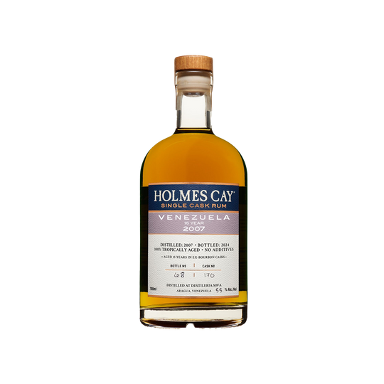 Holmes Cay Venezuela 2007 15 Year Rum