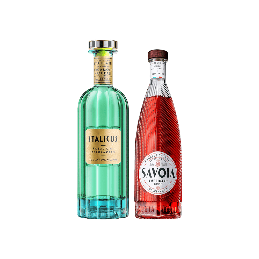 The Italoamericano Cocktail Set: Italicus + Savoia