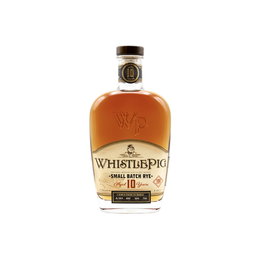 Bottle Image for WhistlePig Small Batch Rye Aged 10 Years