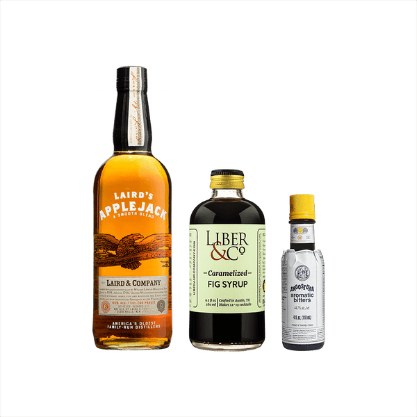 Jacked AF Cocktail Set: Laird's Applejack Brandy + Carmelized Fig
