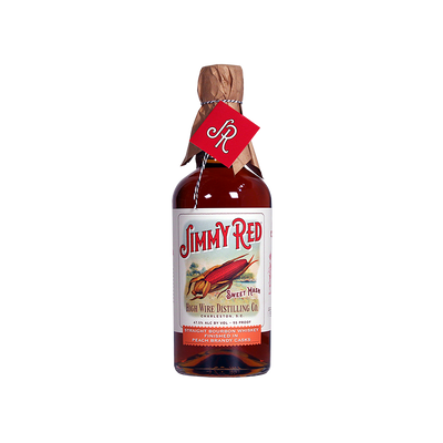 Bottle Image for Jimmy Red Straight Bourbon Whiskey Peach Brandy Cask Finish